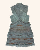 Self Portrait - Lace Fabric Mini Dress