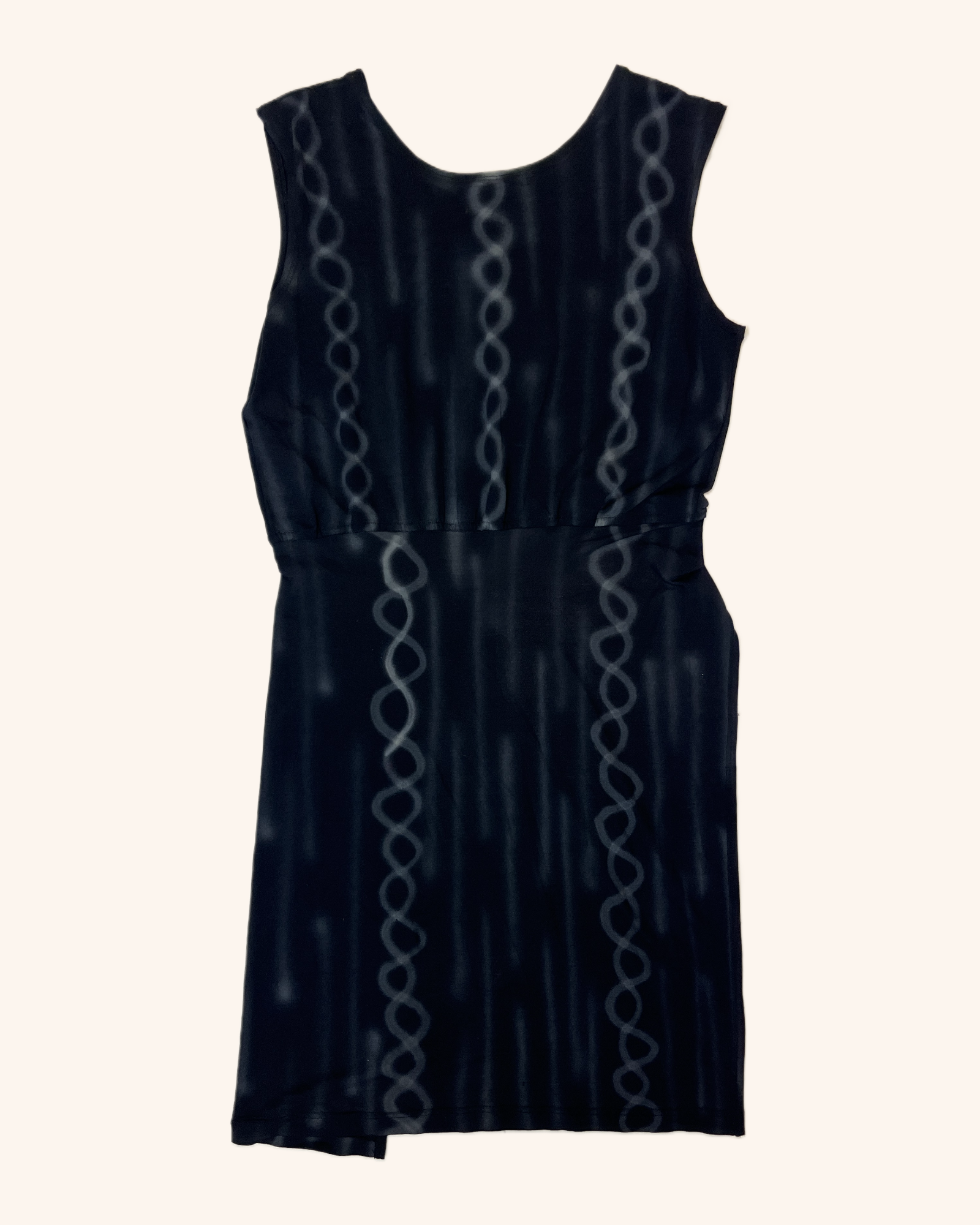 Yohji Yamamoto - Mesh Airbrush Print Tunic