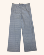 Olivia Cashmore - Cotton Pinstripe Pants
