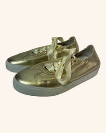 Hogl - Metallic Leather Sneakers