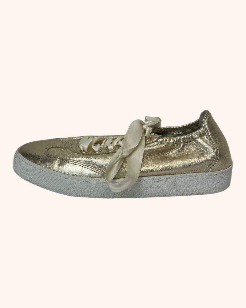 Hogl - Metallic Leather Sneakers