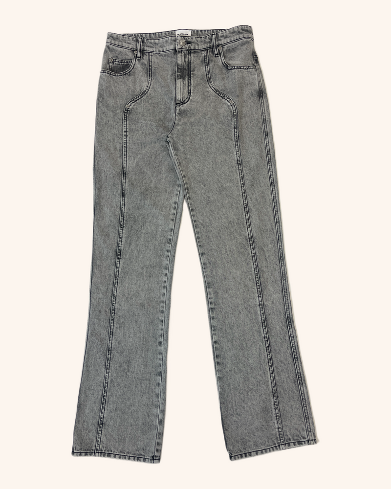Marant Etoile - Seam Detail Jeans