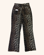 Ganni - Leopard Print Jeans