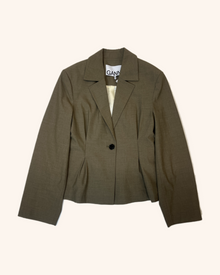 Ganni - Fitted Blazer