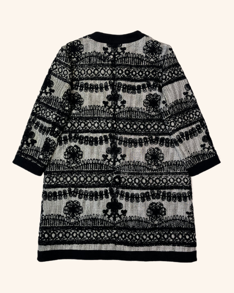 Paula Ryan - Ornate Lace Detail Coat