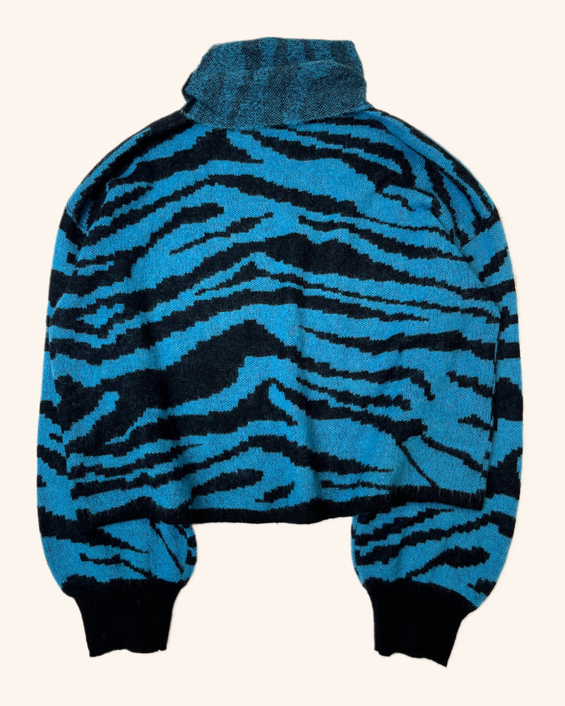 Stolen Girlfriends Club - Zebra Pattern Knit Jumper