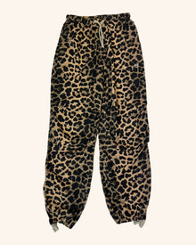 PE Nation - Leopard Print Parachute Pants