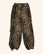 PE Nation - Leopard Print Parachute Pants