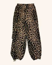 PE Nation - Leopard Print Parachute Pants