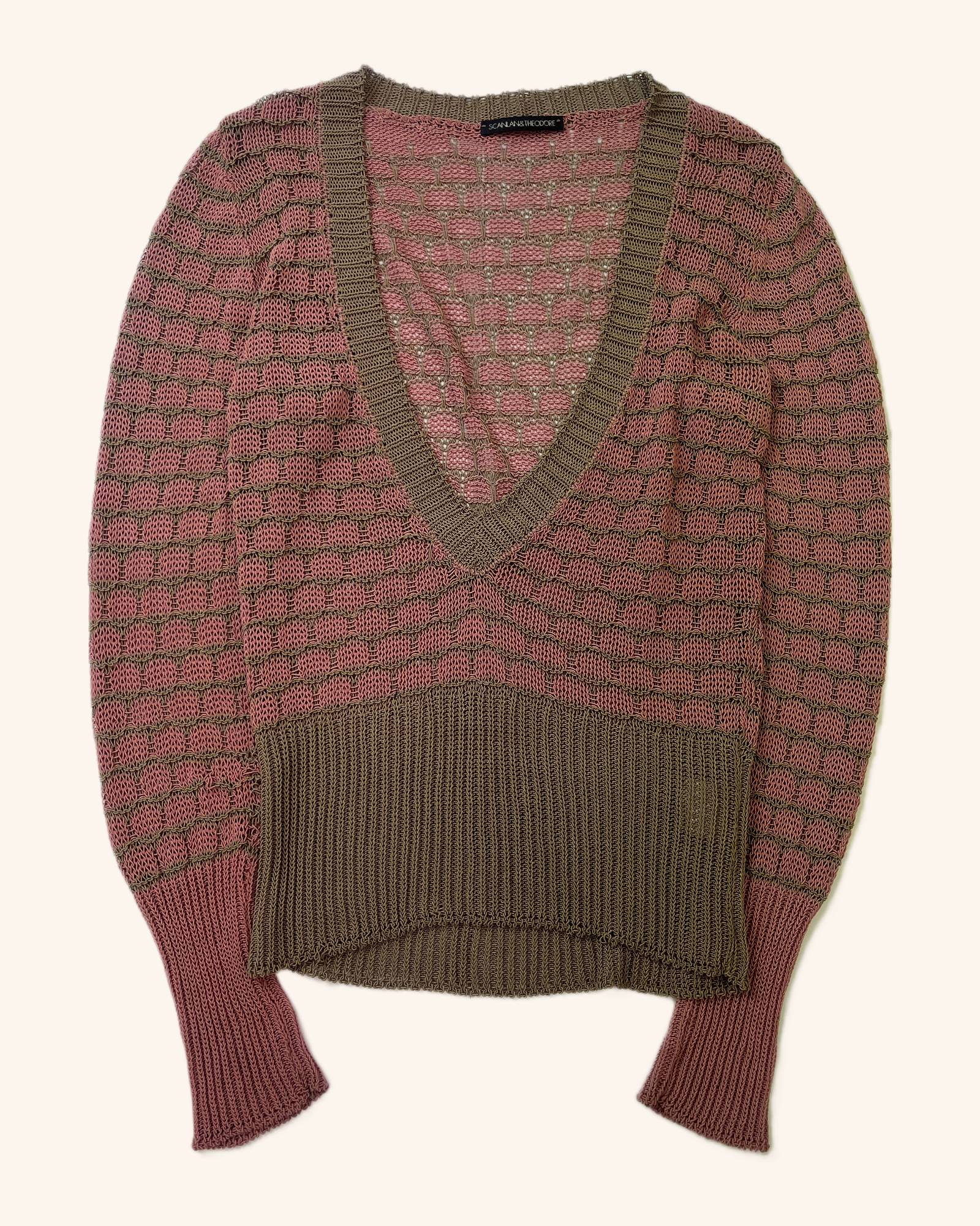Scanlan Theodore - Crochet Knit Jumper