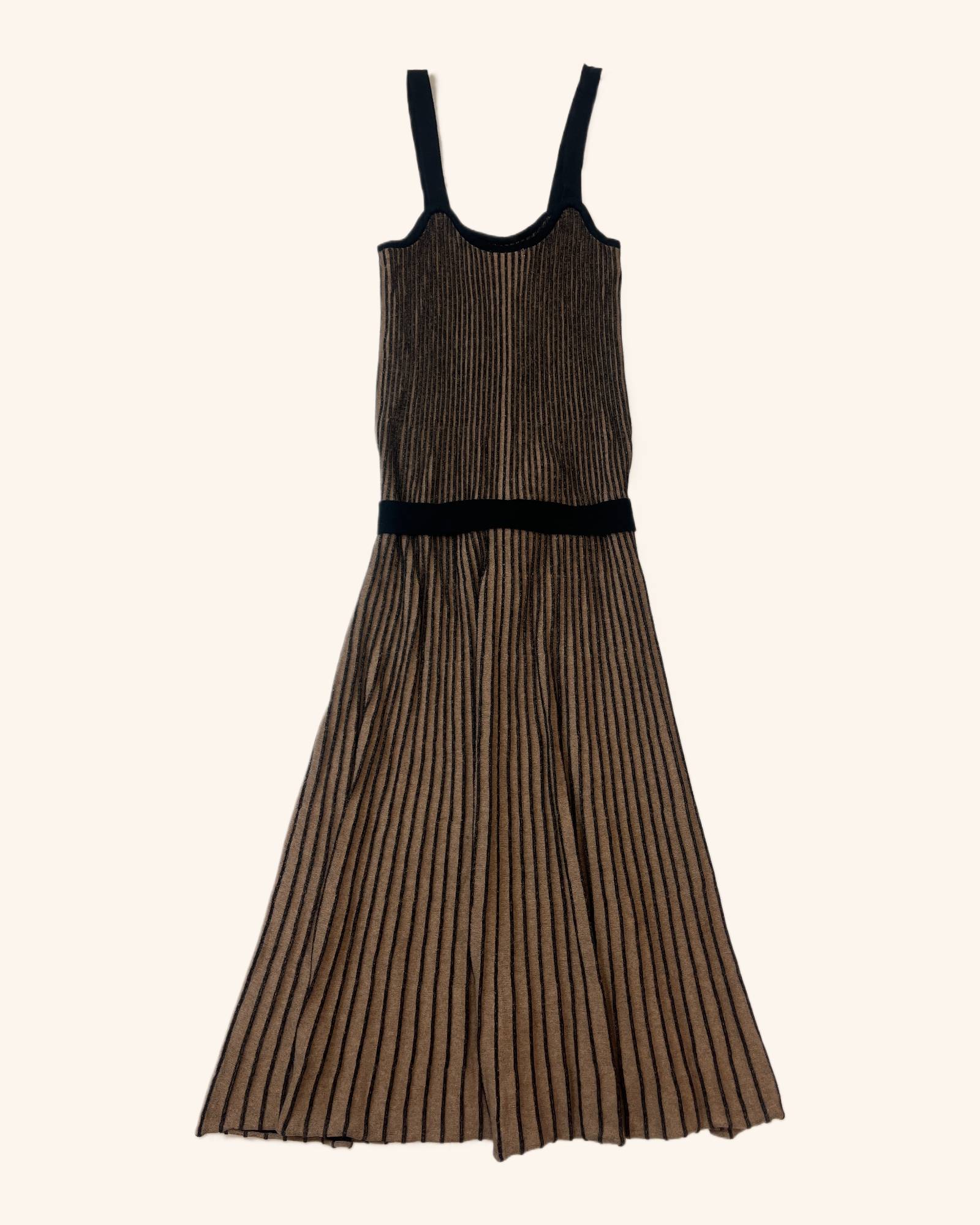 Marle - Knit Pleated Midi Dress