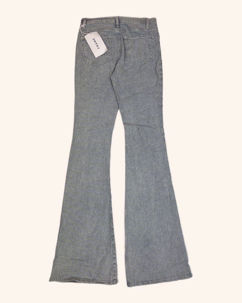 Frame - Striped Flare Jeans