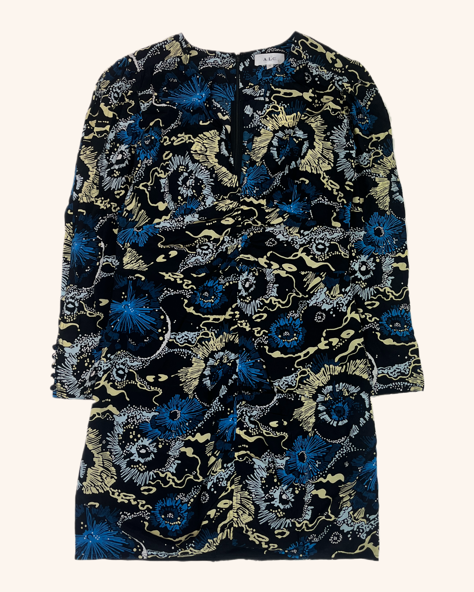 A.L.C - Silk Floral Mini Dress