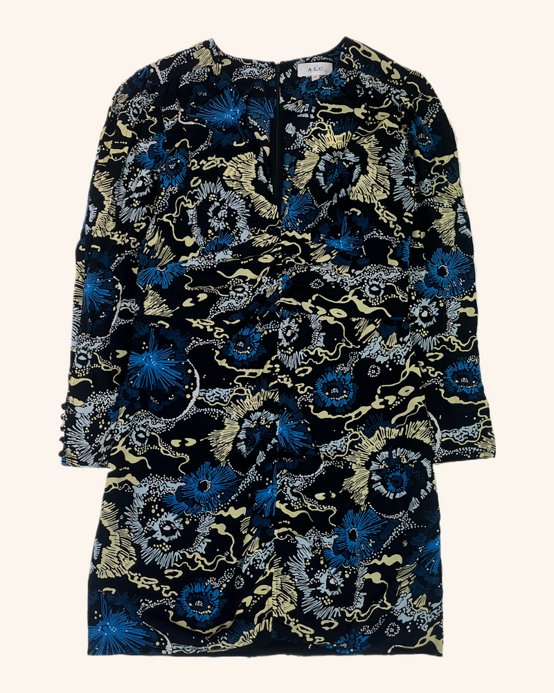 A.L.C - Silk Floral Mini Dress