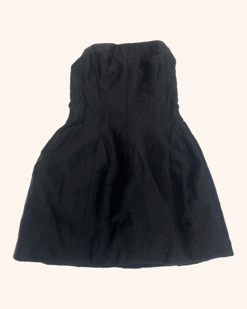 Aje - Linen Blend Mini Dress