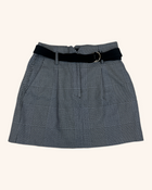 Maje - Houndstooth Mini Skirt