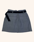 Maje - Houndstooth Mini Skirt