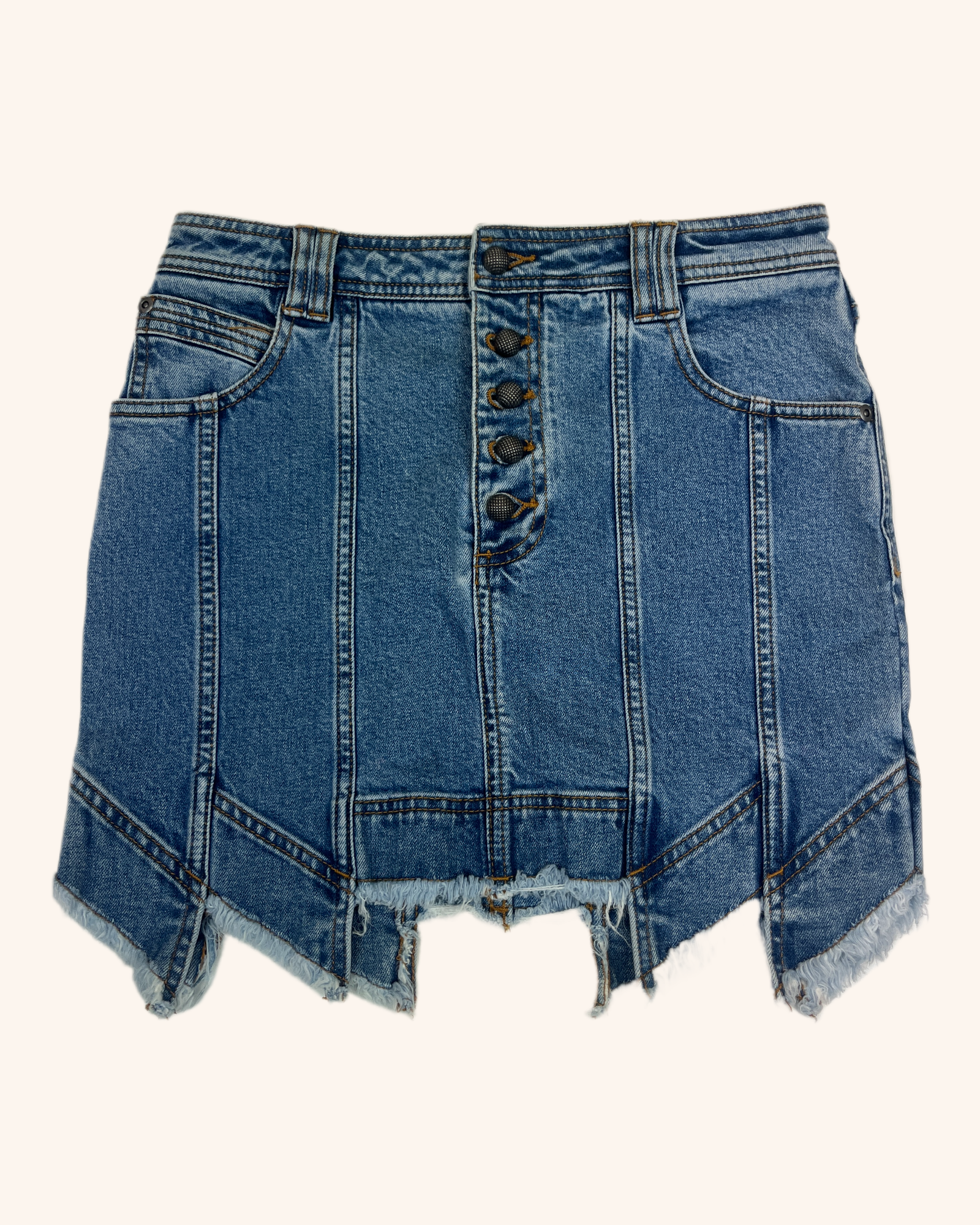 Aje - Denim Mini Skirt