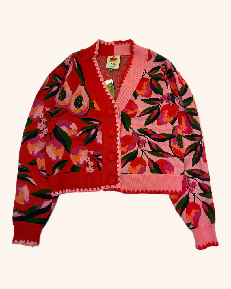 Farm Rio - Pear Pattern Knit Cardigan