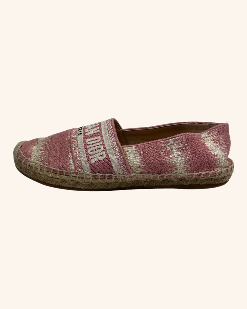Christian Dior - Striped Fabric Espadrilles
