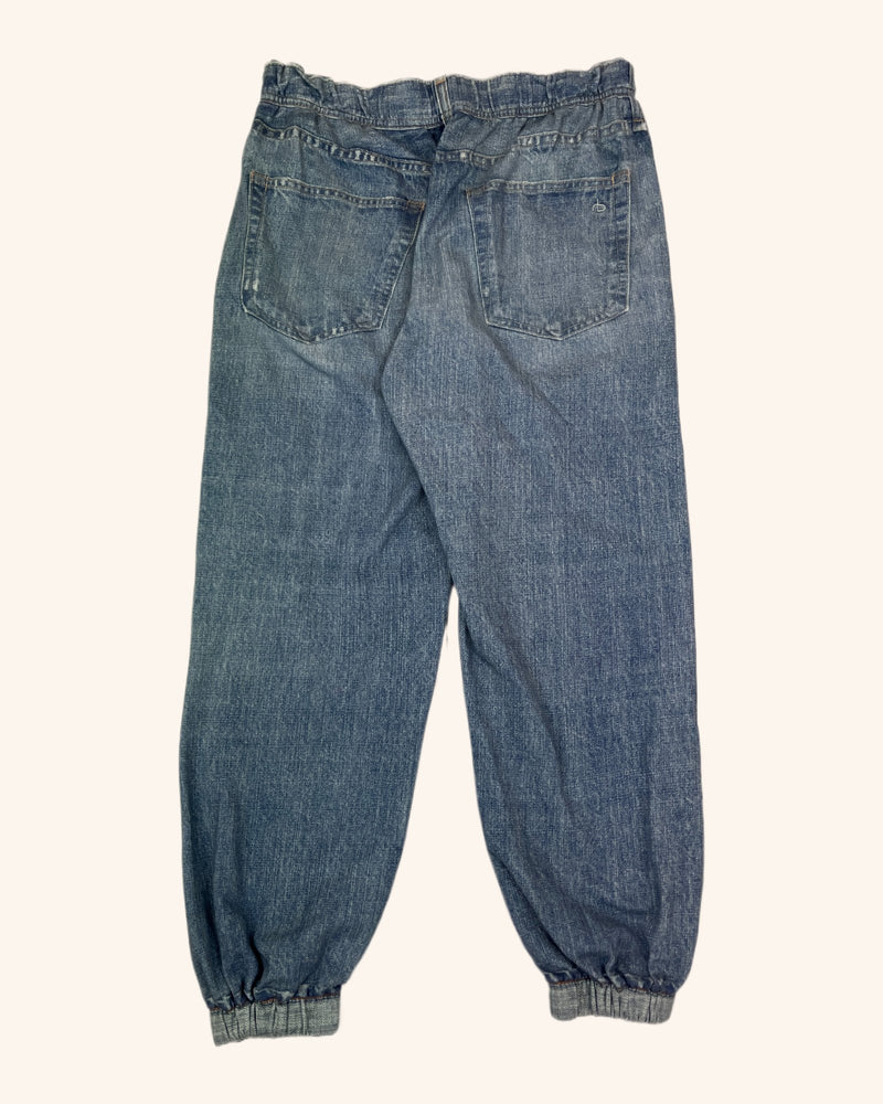 Rag & Bone - Printed Jean-Look Pants