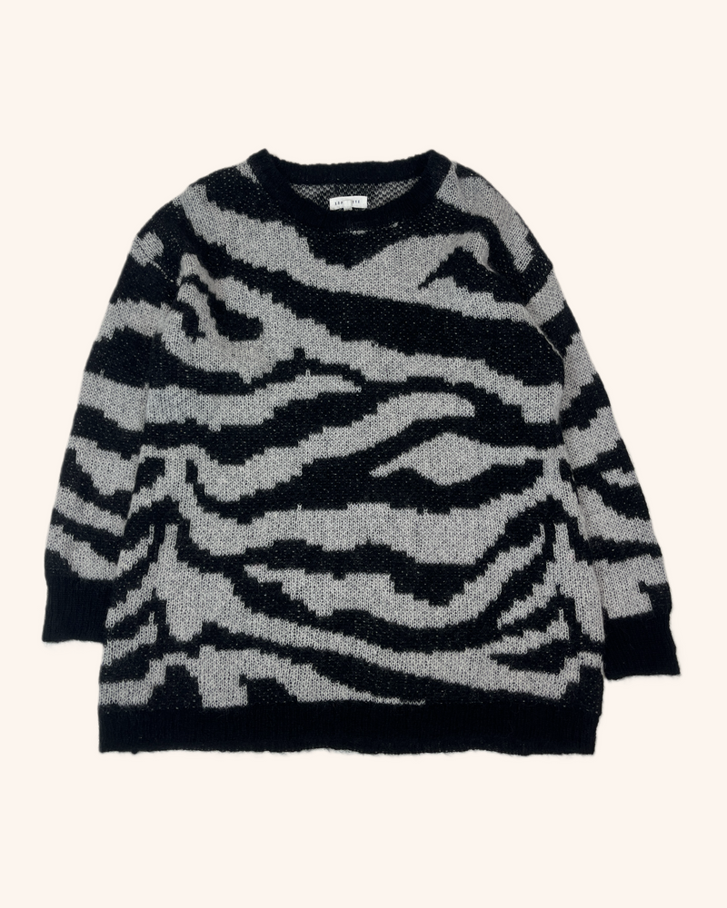 Superette - Knit Zebra Print Jumper