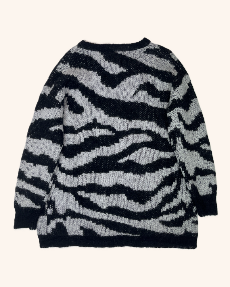 Superette - Knit Zebra Print Jumper