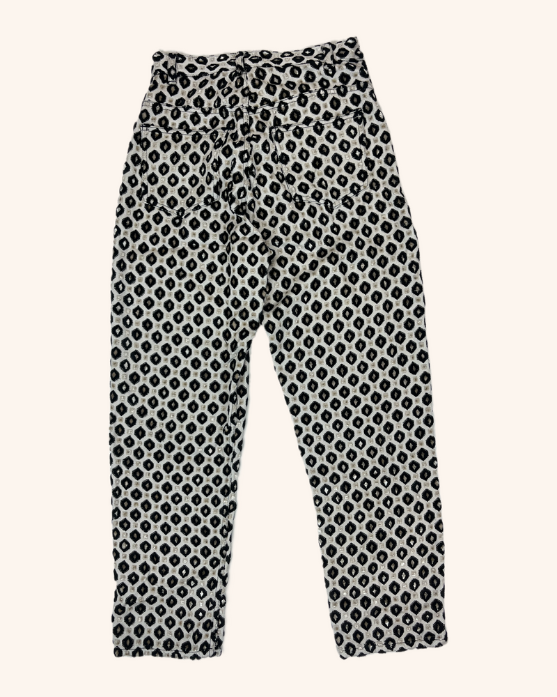 Miss Crabb - Diamond Pattern Pants