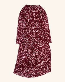 Maje - Abstract Pattern Midi Dress