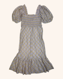 Ganni - Plaid Midi Dress