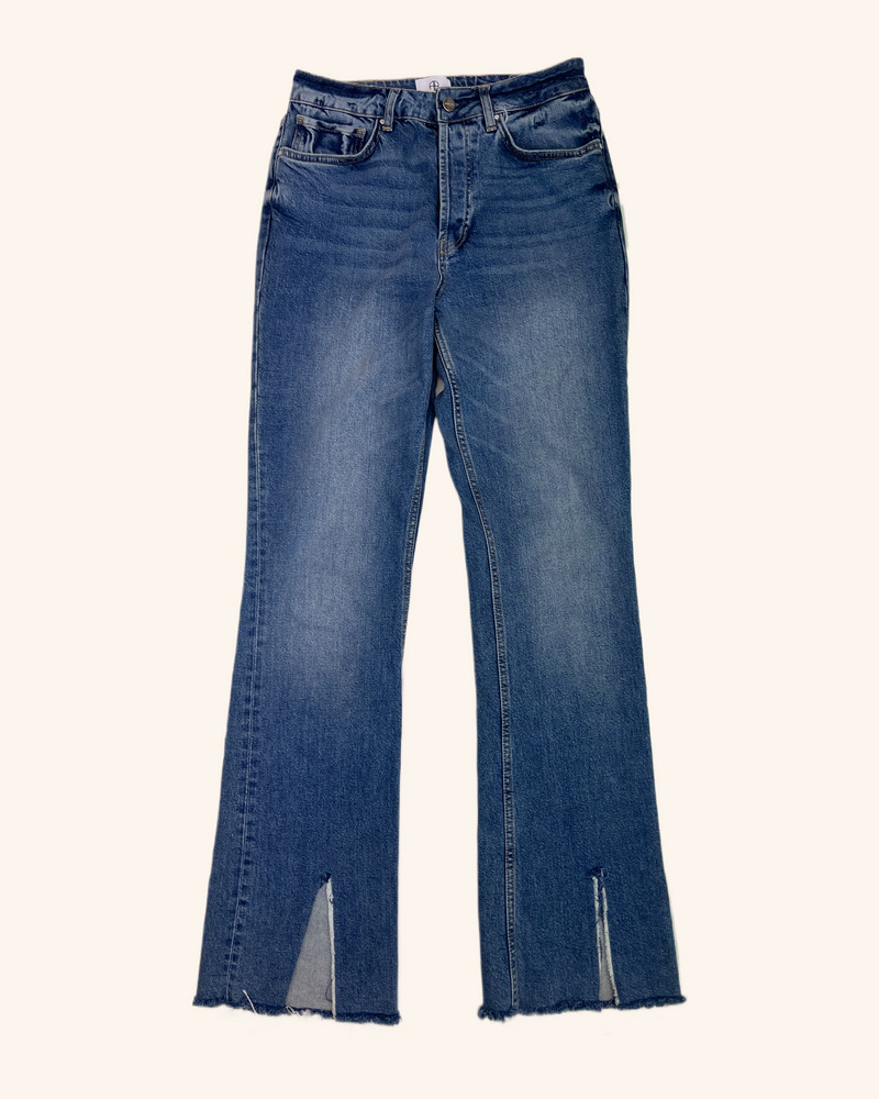 Anine Bing - Split Hem Jeans