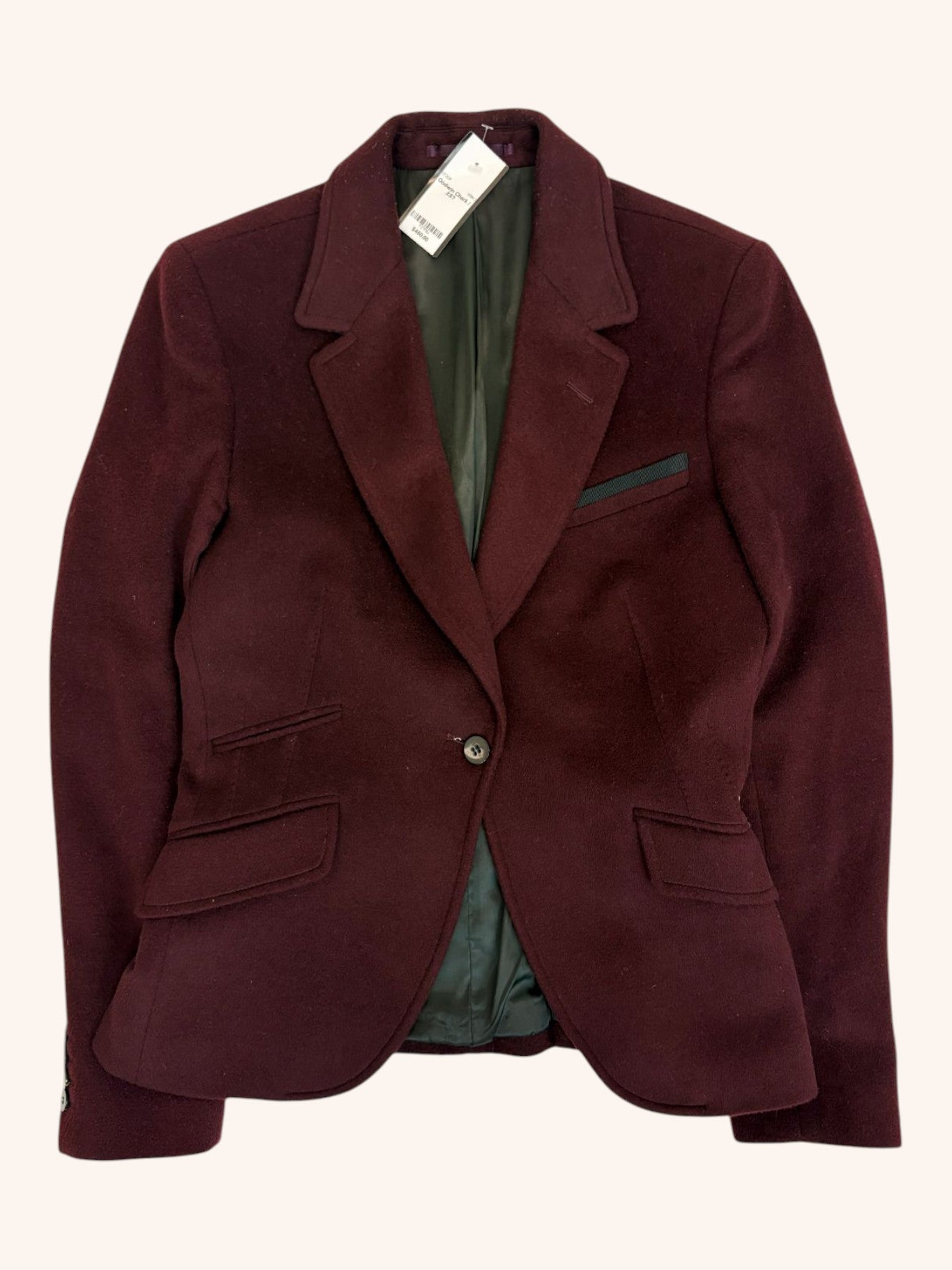 Godwin Charli - Burgundy Blazer