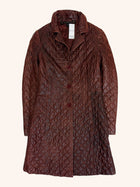 Trelise Cooper - Leather Quilted Coat