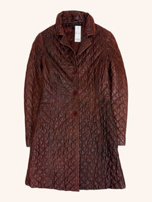 Trelise Cooper - Leather Quilted Coat