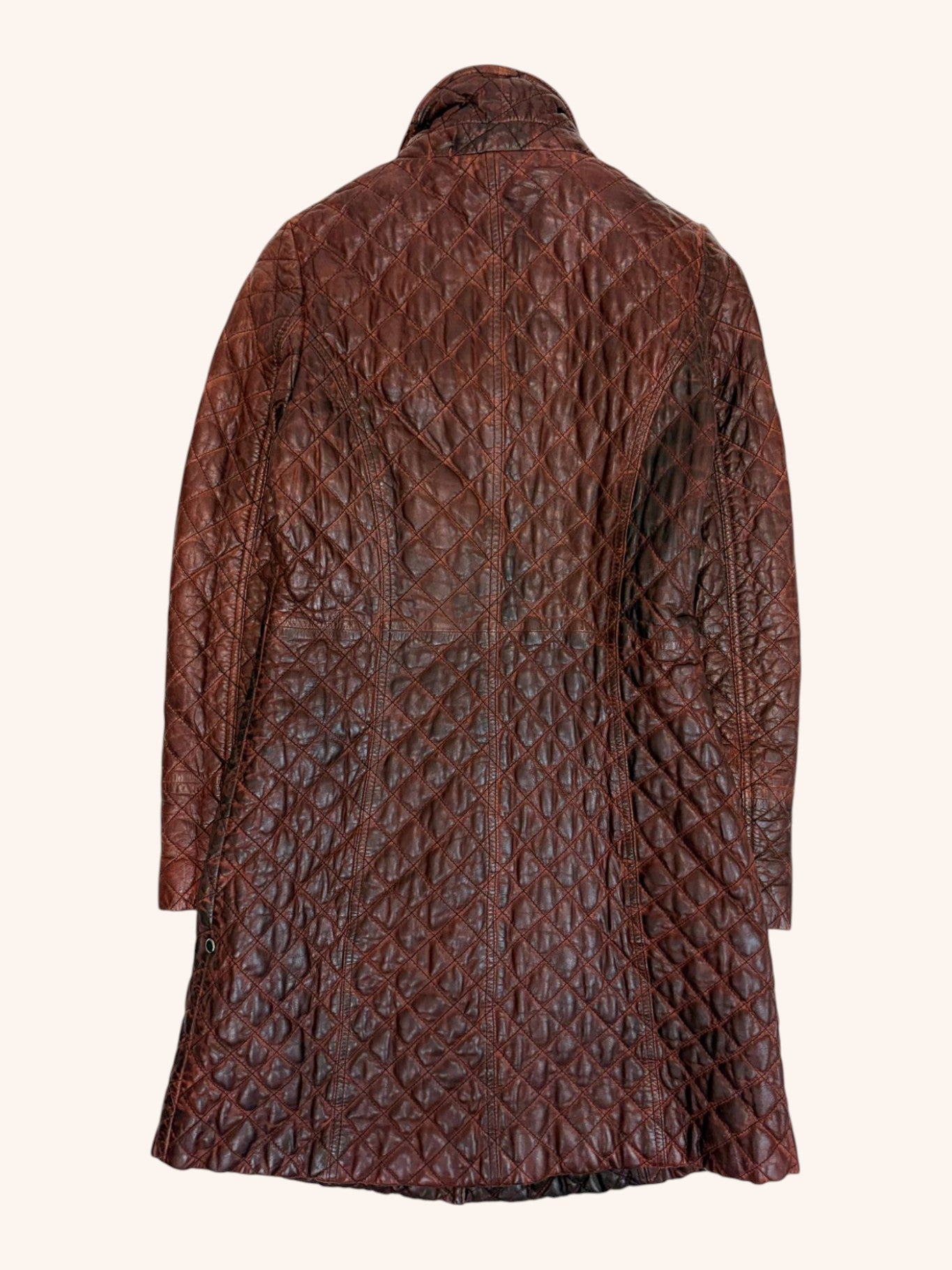 Trelise Cooper - Leather Quilted Coat