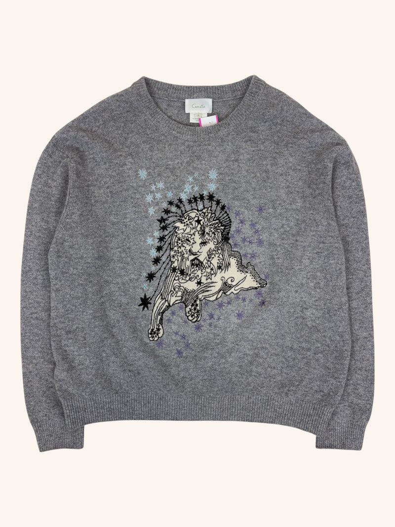 Camilla - Merino Embroidered Jumper
