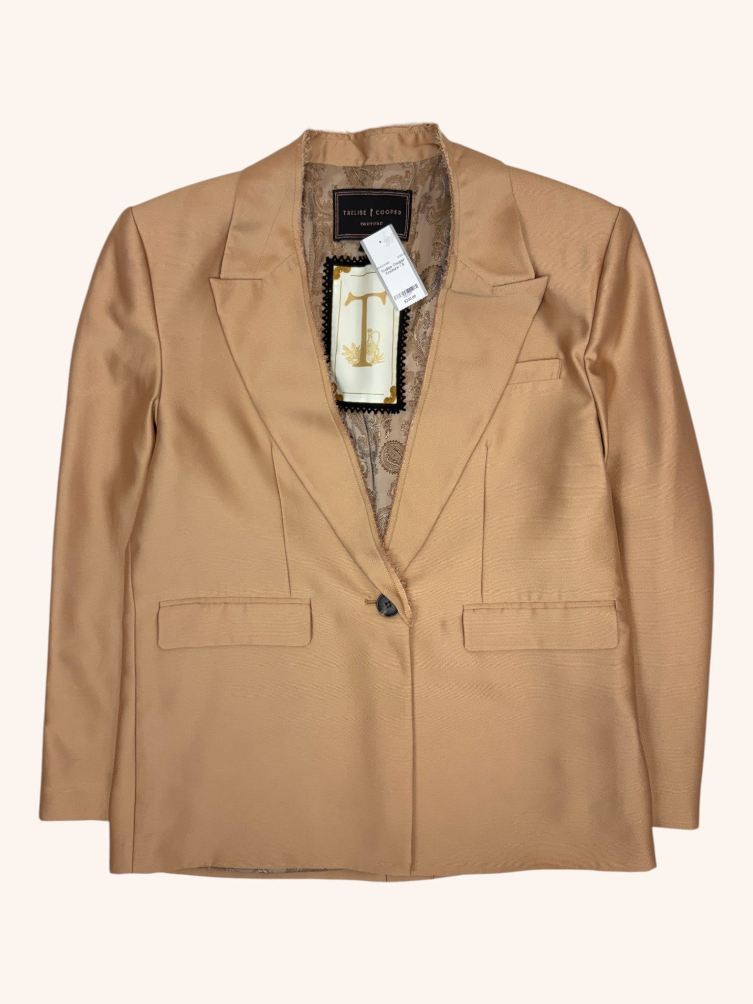 Trelise Cooper Couture - Raw Edge Lapel