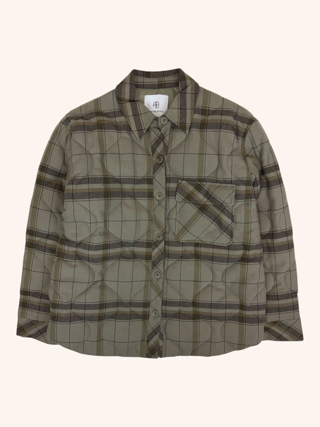 Anine Bing - Quilted Tartan Jacket