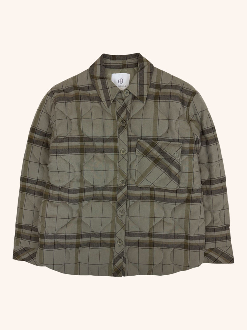 Anine Bing - Quilted Tartan Jacket