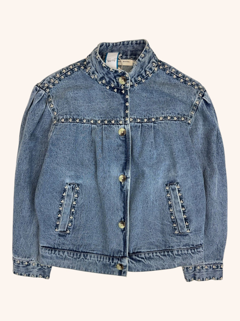 Maison Hotel - Denim Embroidered Jacket