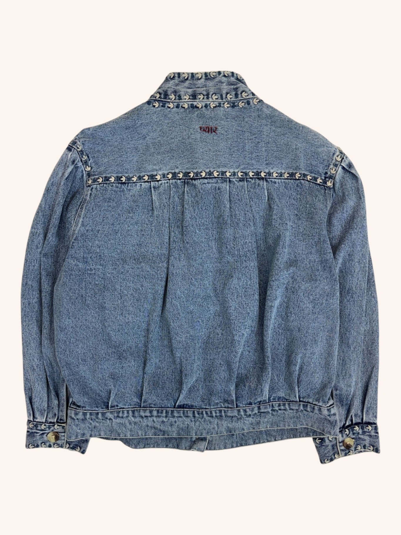 Maison Hotel - Denim Embroidered Jacket