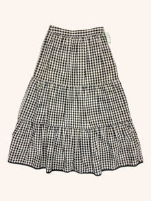 Marle - Gingham Tiered Skirt