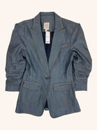 Cinq a Sept - Gathered Sleeve Blazer