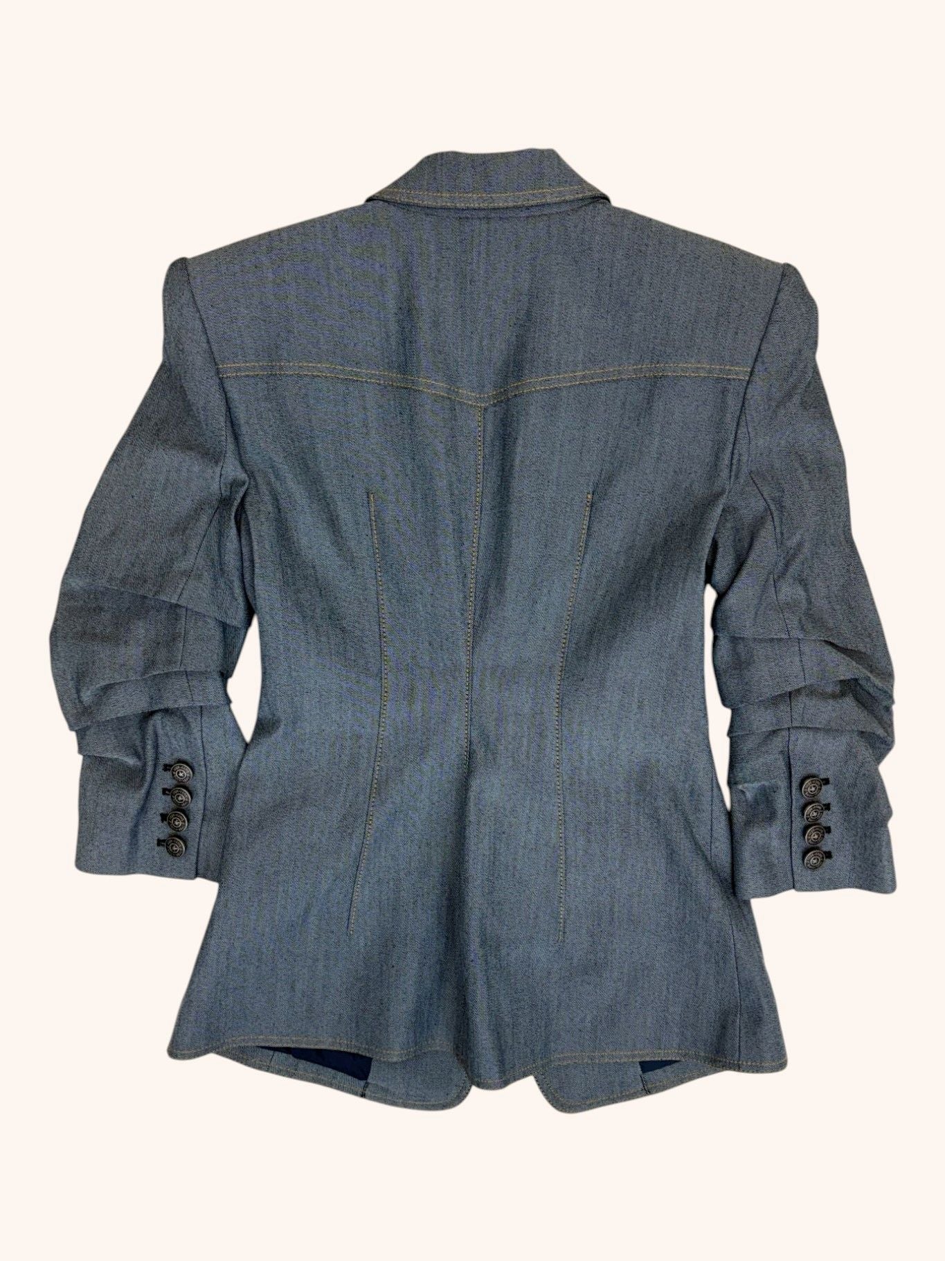 Cinq a Sept - Gathered Sleeve Blazer