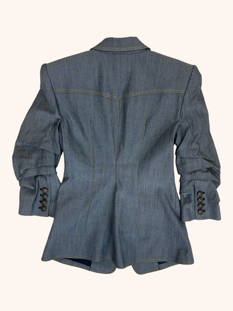 Cinq a Sept - Gathered Sleeve Blazer