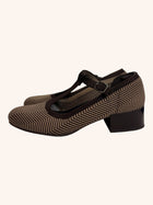 Miss Elatsic - Chevron Mary Janes