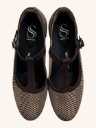 Miss Elatsic - Chevron Mary Janes