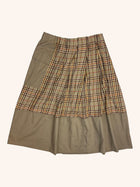 Nom*D - Gingham Cargo Skirt