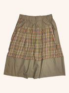 Nom*D - Gingham Cargo Skirt