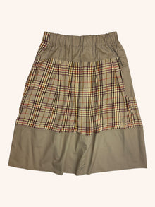 Nom*D - Gingham Cargo Skirt
